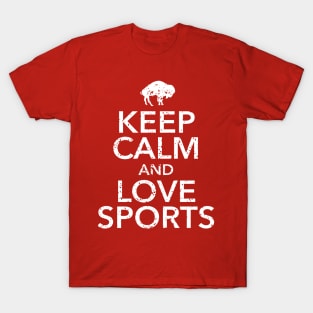 Keep Calm and Love Sports T-Shirt